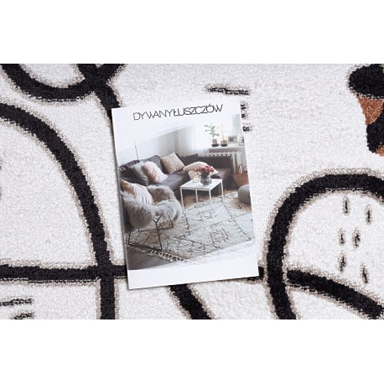 Tapis FUN Game pour enfants, jeu, lama crème