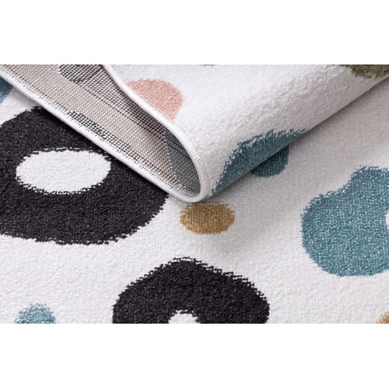 Tapis FUN Spots pour enfants, taches crème