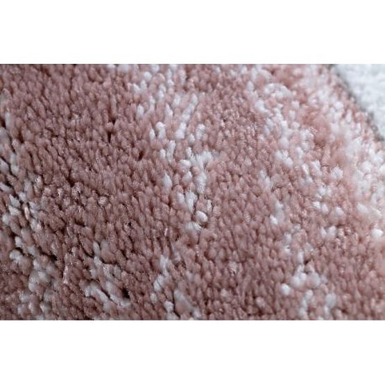 Tapis JARDIN, FLAMANTS ROSES, FEUILLES DE MONSTERA, crème