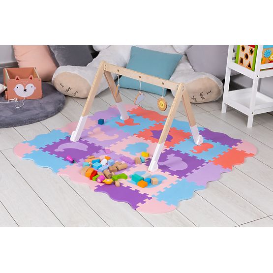 Tapis mousse éducatif enfant - puzzle animaux