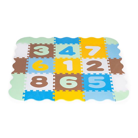Tapis éducatif en mousse pour enfants - numéros de puzzle