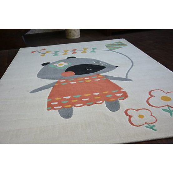 Tapis PASTEL 18403/063 - souris crème