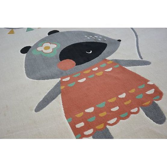 Tapis PASTEL 18403/063 - souris crème