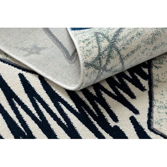 Tapis PETIT ÉTOILES, bleu