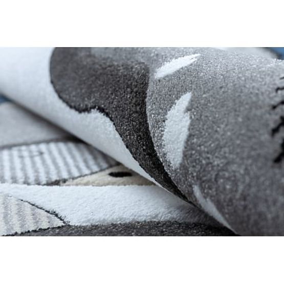 Tapis PETIT FERME ANIMAUX, bleu