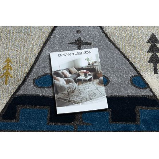 Tapis PETIT TIPI TENTE, gris