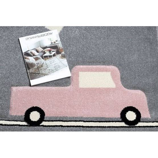 Tapis PETIT TOYS JOUETS VOITURES gris