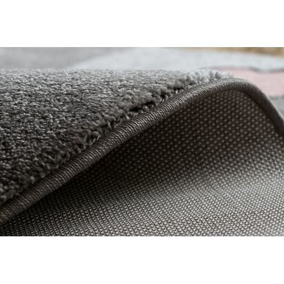 Tapis rond PETIT LICORNE, gris