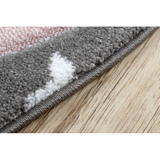 Tapis rond PETIT - Licorne - gris