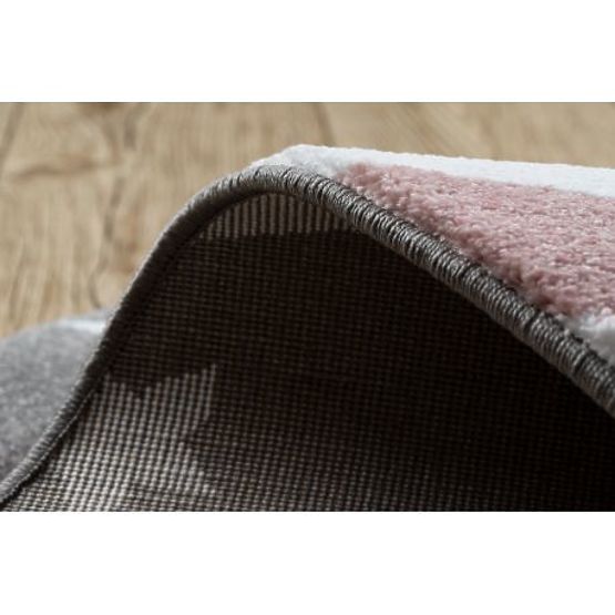 Tapis rond PETIT PONY Poney, gris