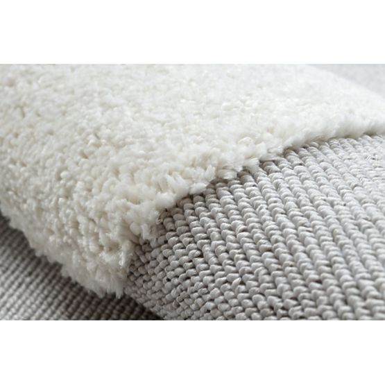 Tapis YOYO GD75 gris / blanc - étoiles, cercles pour enfants, structurel, sensoriel Franges