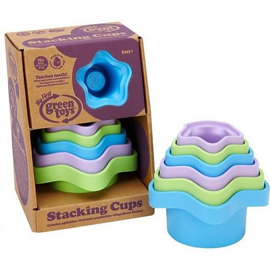 Tasses empilables colorées