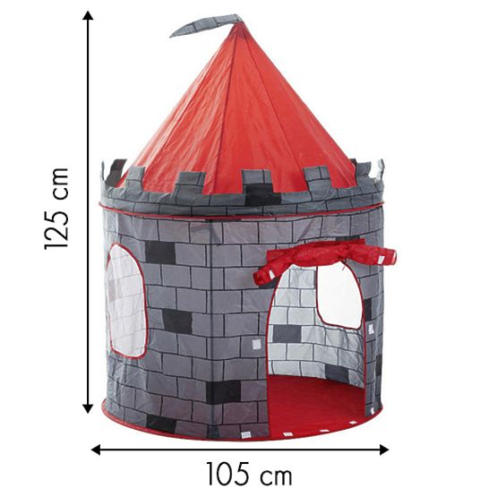 Tente pour enfants - château de chevalier