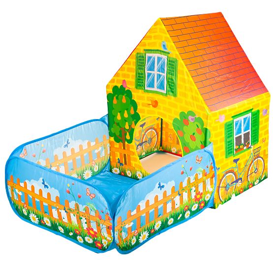 Tente pour enfants maison de jeu piscine à balles ferme IPLAY