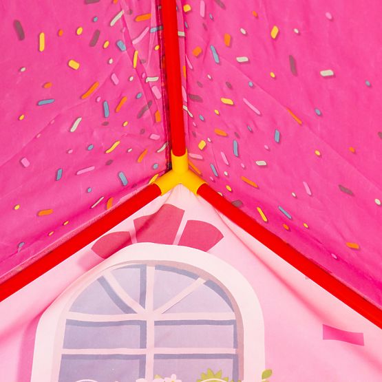 Tente pour enfants - maison rose