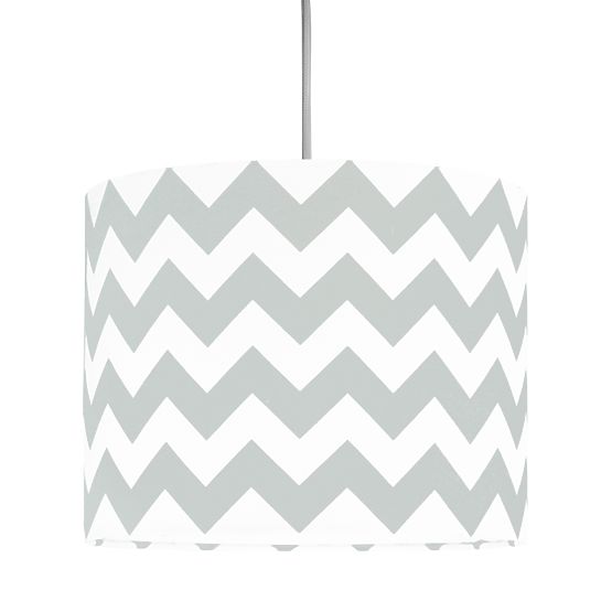 Textile pendante lampe CIK Cak Mini - gris
