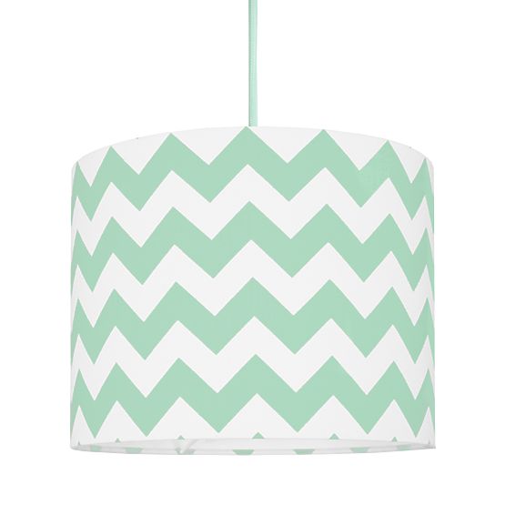 Textile pendante lampe CIK Cak Mini - menthe