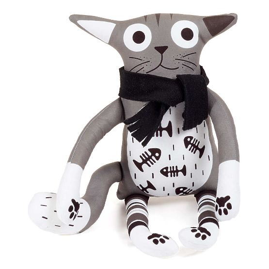 Textilní hračka Kocour Leon