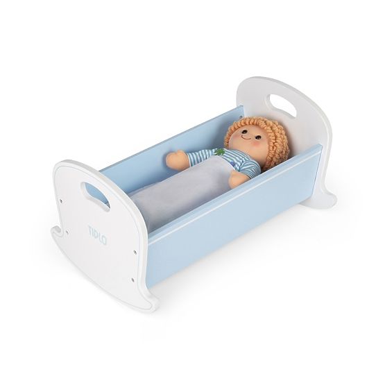 Tidlo Berceau en bois pour poupées