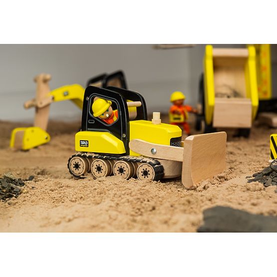 Tidlo Bulldozer en bois