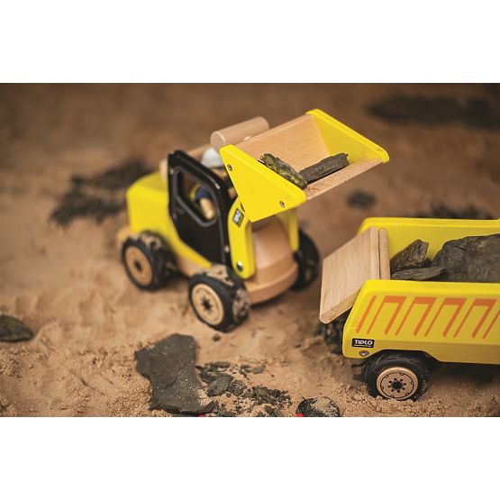 Tidlo Pelleteuse en bois jaune