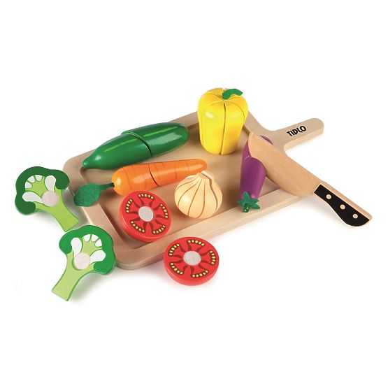 Tidlo Planche à découper avec légumes