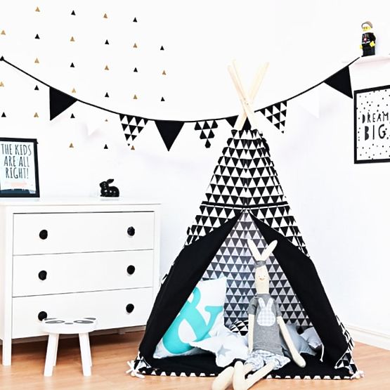 Tipi Noir & Blanc