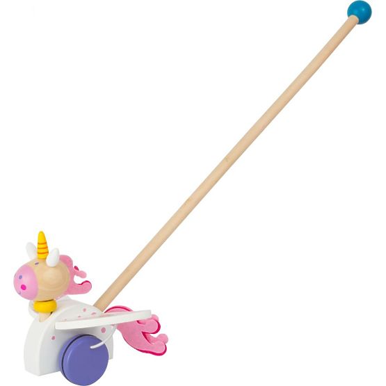 Tirant un animal sur un poteau - Licorne Luna