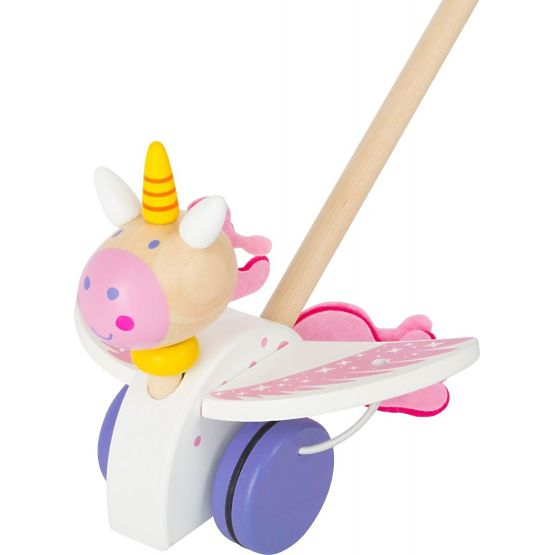 Tirant un animal sur un poteau - Licorne Luna