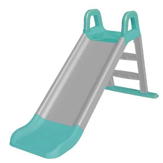 Toboggan 140 cm gris-vert