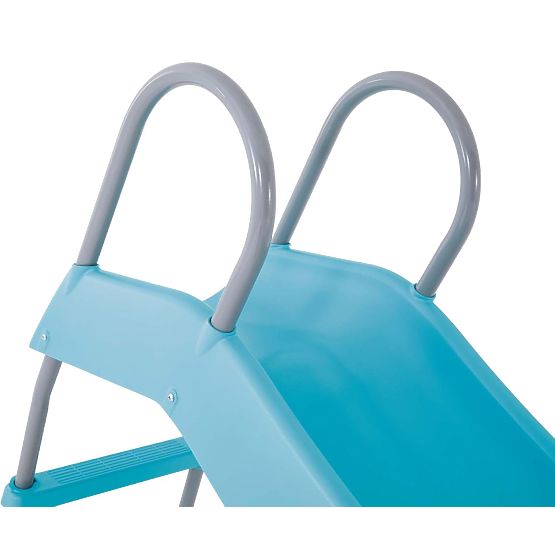 Toboggan de jardin pour enfants 183 cm acier plastique INTEX 44106