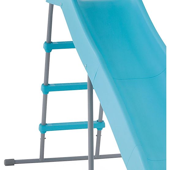 Toboggan de jardin pour enfants 244 cm grand acier plastique INTEX 44107