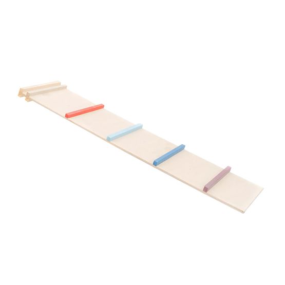 Toboggan / échelle Montessori en bois 2 en 1 au triangle de Pikler