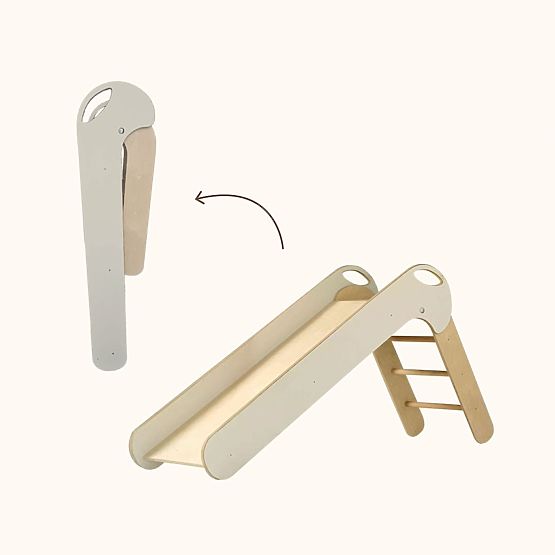 Toboggan en bois - pliable