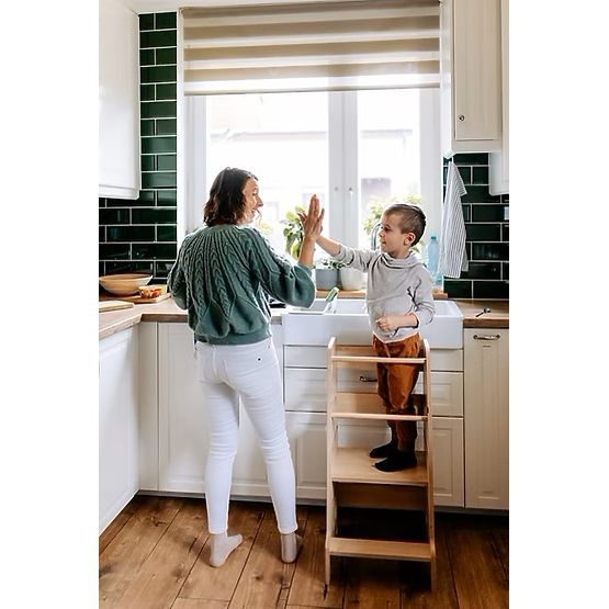 Tour d'apprentissage en bois NTS - naturelle