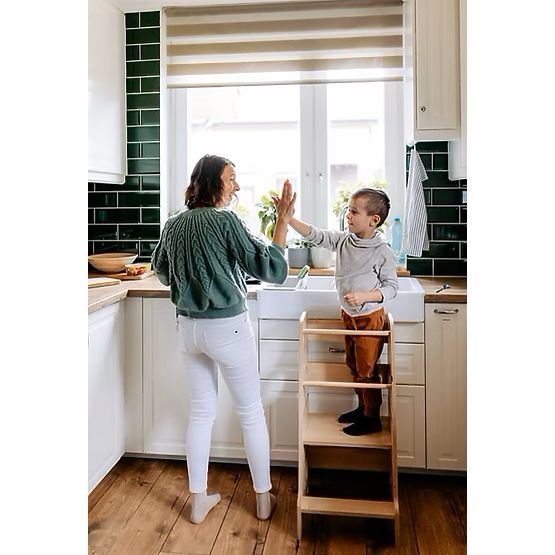 Tour d'apprentissage Montessori Stella - blanc