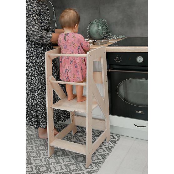 Tour d'apprentissage Montessori Pola MAXI 90 - naturel