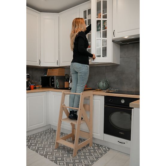 Tour d'apprentissage Montessori Pola MAXI 90 - naturel