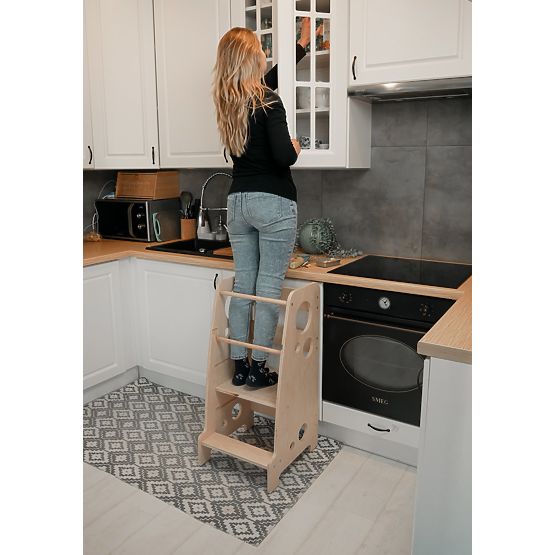 Tour d'apprentissage Montessori Lena MAXI 85 - naturel