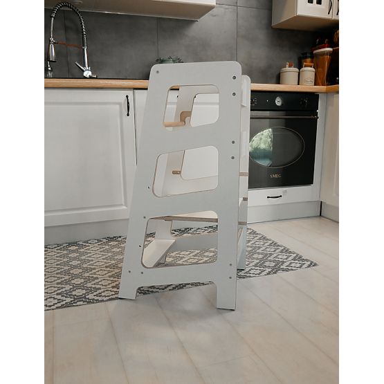 Tour d'apprentissage Sara Scandi Montessori - blanc