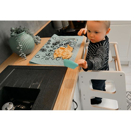 Tour d'apprentissage Sara Scandi Montessori - blanc