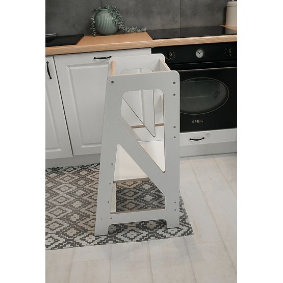 Tour d'apprentissage Montessori Pola Scandi - blanc
