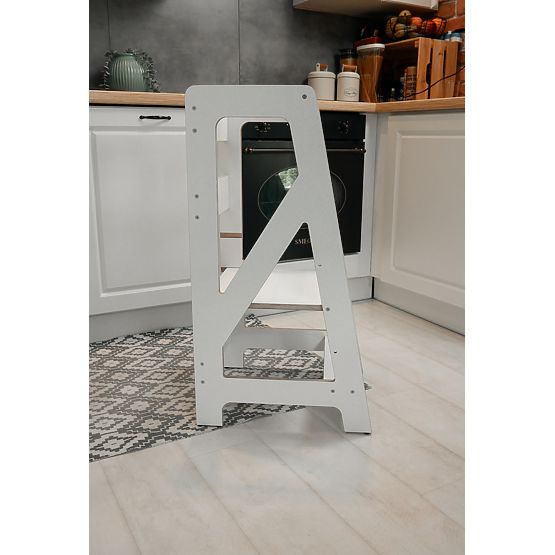Tour d'apprentissage Montessori Pola Scandi - blanc