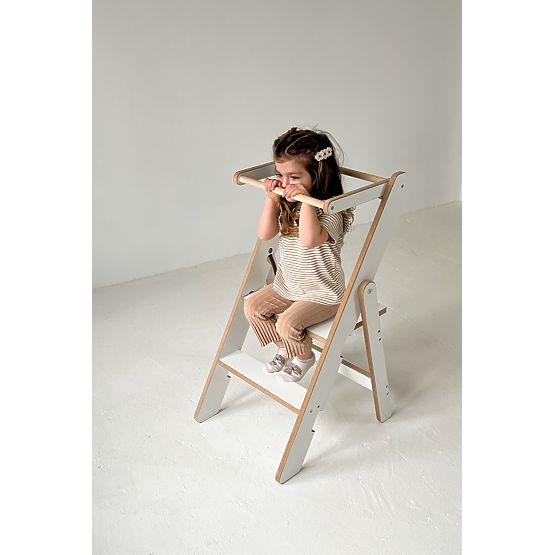 Tour d'apprentissage pliable - blanche