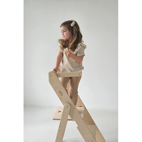 Tour d'apprentissage pliable - naturel