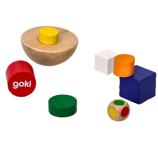 Tour d'équilibre - jeu en bois