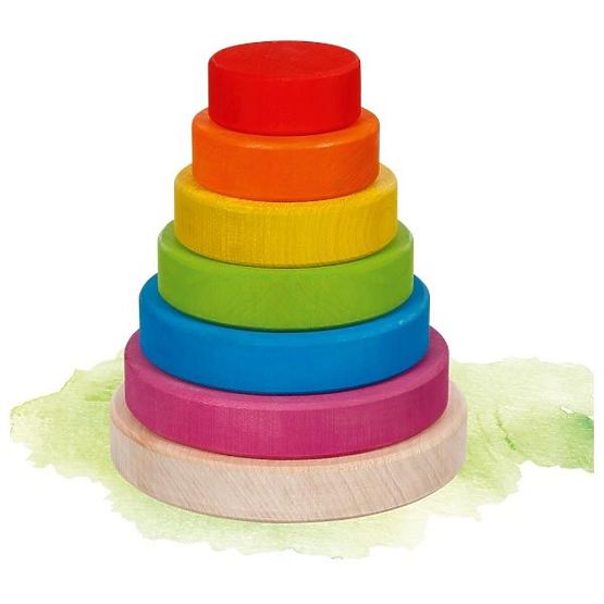 Tour de couleur avec anneaux