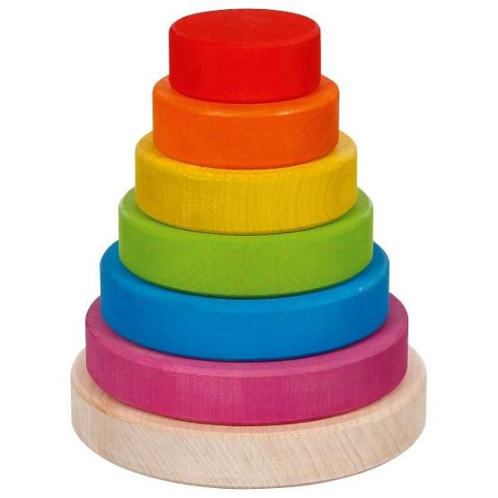 Tour de couleur avec anneaux