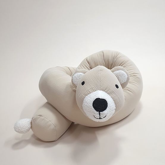 Tour de lit animalier Ourson pour lit d'enfant