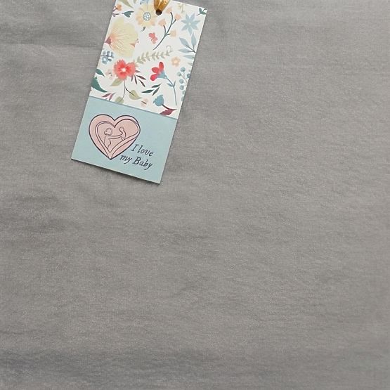 Tour de lit de protection - gris clair